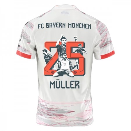 FC Bayern München Thomas Muller 25 Udebane 2025-26 - Fodboldtrøjer Speciel (S/S)